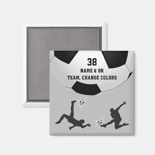 Goedkope voetbalsouvenirs voor voetbalfeestgunsten magneet (Voorkant / Achterkant)