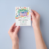 Goedkope Waterverf Kunst Verfschilderij Partij Ver Flyer (Hand)