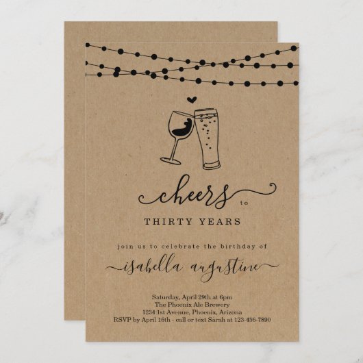 Goedkope win- en baarmoederdag kaart (Voorkant / Achterkant)