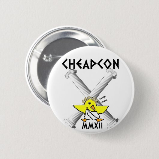 GoedkopeCon X Ronde Button 5,7 Cm (Voorkant /achterkant)