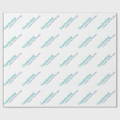 Goedkoper dan therapie cadeaupapier (Vlak)