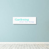 Goedkoper dan therapie canvas afdruk (Insitu (Houten vloer))