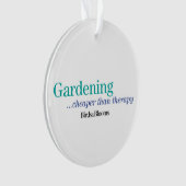 Goedkoper dan therapie ornament (voorkant)