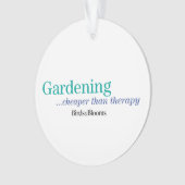 Goedkoper dan therapie ornament (voorkant)