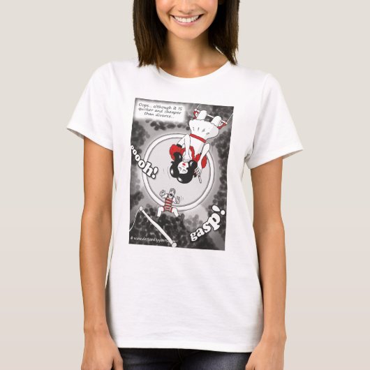 Goedkoper en sneller dan het voorontwerp T van Div T-shirt (Voorkant)