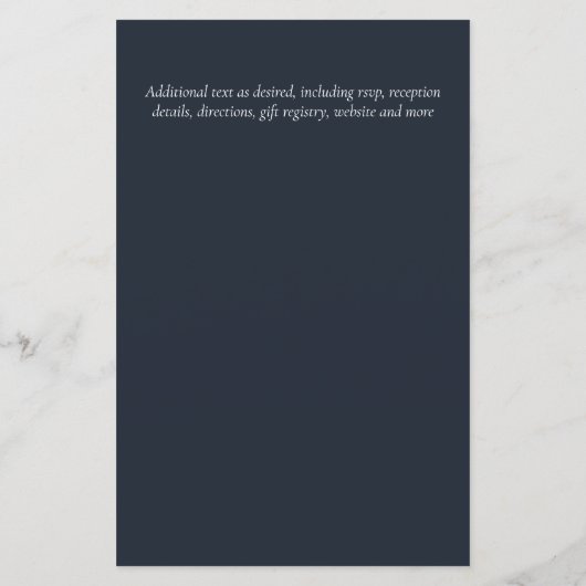 GOEDKOPSTE Huwelijksuitnodiging Groene Krans BUDGE (Achterkant)