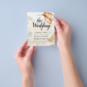 GOEDKOPSTE Tropische Pampasgras Trouw met een Knal Flyer (Hand)