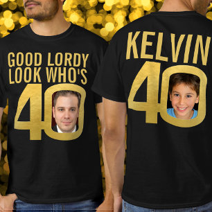 Goeie genade kijk wie 40 is 40ste verjaardag twee t-shirt