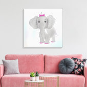 Goeie grutten, juffrouw Molly Canvas Afdruk (Insitu (Woonkamer))