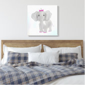 Goeie grutten, juffrouw Molly Canvas Afdruk (Insitu (Slaapkamer))