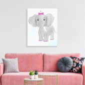 Goeie grutten, juffrouw Molly Canvas Afdruk (Insitu (Woonkamer))