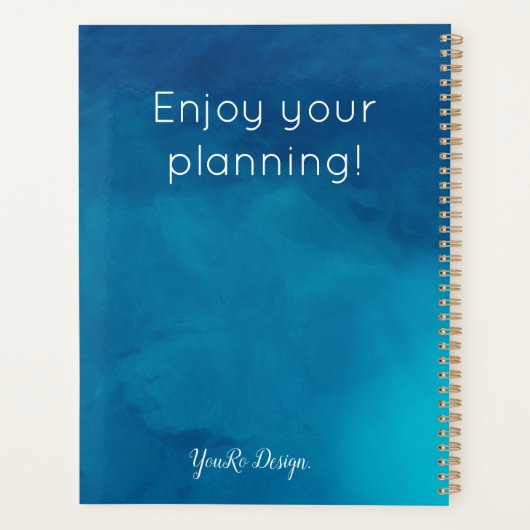 Goeienstenen. Alex. Yoga Meditation personaliseren Planner (Achterkant)