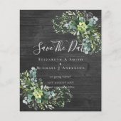 GOEKOPE Foto Save the Dates Eucalyptus Bladeren Gr (Voorkant)