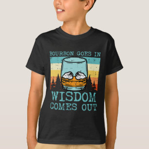 Goes in Wisdom komt uit Grappige Vaders Dag Mannen T-shirt