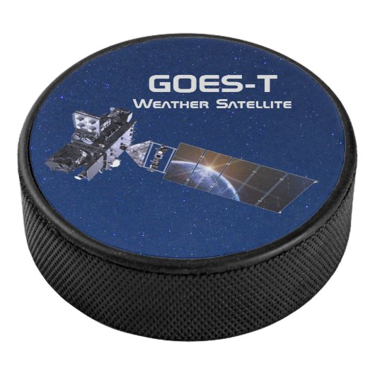 GOES-T Weathersatelliet Hockey Puck (3/4)