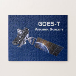 GOES-T Weathersatelliet Legpuzzel