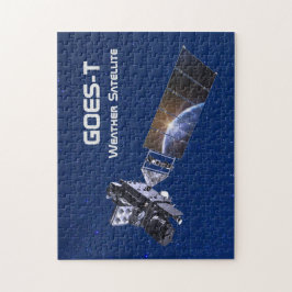 GOES-T Weathersatelliet Legpuzzel