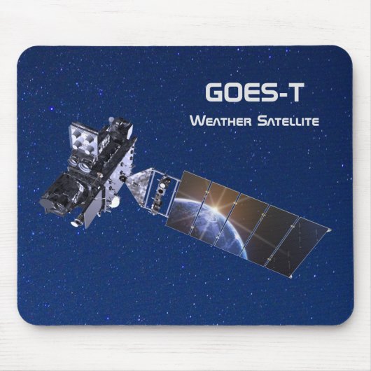GOES-T Weathersatelliet Muismat (Voorkant)