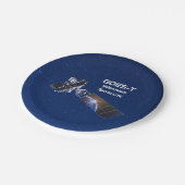 GOES-T Weathersatelliet Papieren Bordje (Gekanteld)