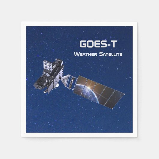 GOES-T Weathersatelliet Servet (Voorkant)