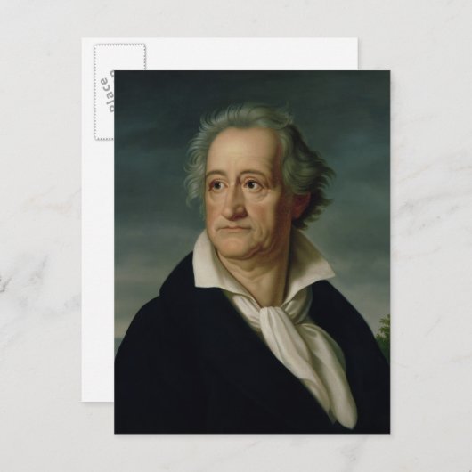 Goethe Briefkaart (Voorkant / Achterkant)