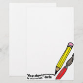 goethe briefpapier (Voorkant / Achterkant)