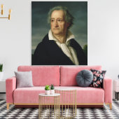 Goethe Canvas Afdruk (Insitu (Woonkamer))
