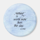 Goethe citaat magneet (Voorkant)