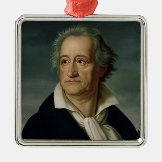 Goethe Metalen Ornament (Voorkant)