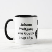 Goethe quote over het leven mok (Links)