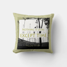 Goethe Quote Pillow Kussen
