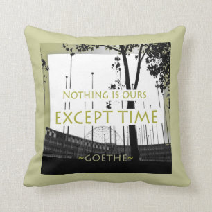 Goethe Quote Pillow Kussen