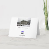 Goetheanum, Dornach, Bazel, Zwitserland Feestdagen Kaart (Achterkant)