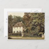 Goethe's House, Weimar, Thüringen, Duitsland klass Briefkaart (Voorkant / Achterkant)