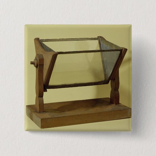 Goethe's Water Prisme Vierkante Button 5,1 Cm (Voorkant)