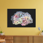 Goethite toont irdescentie canvas afdruk (Insitu (Woonkamer))