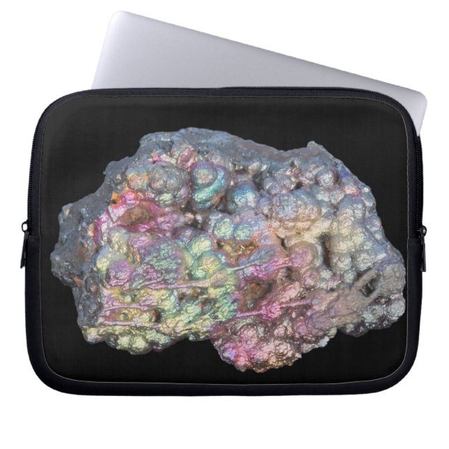 Goethite toont irdescentie laptop sleeve (Voorkant)