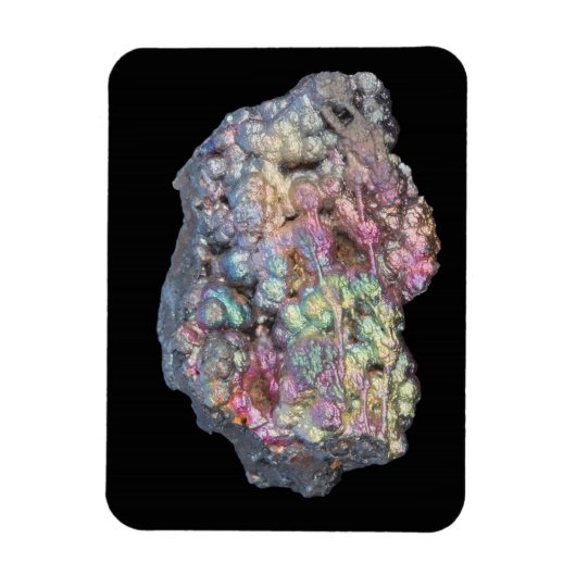 Goethite toont irdescentie magneet (Verticaal)