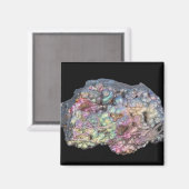 Goethite toont irdescentie magneet (Voorkant / Achterkant)