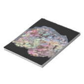 Goethite toont irdescentie notitieblok (Linkerzijde)