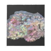 Goethite toont irdescentie notitieblok (Voorkant)