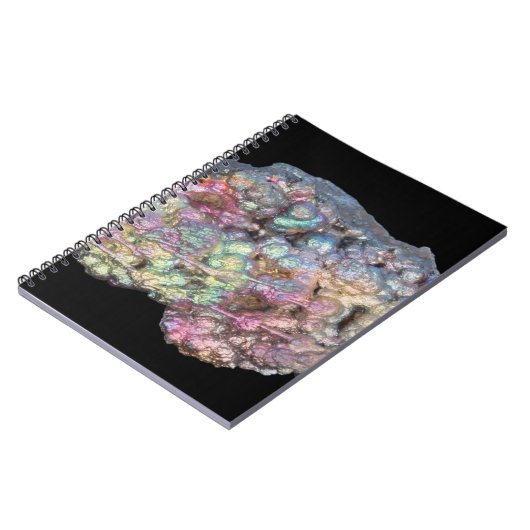 Goethite toont irdescentie notitieboek (Linkerzijde)