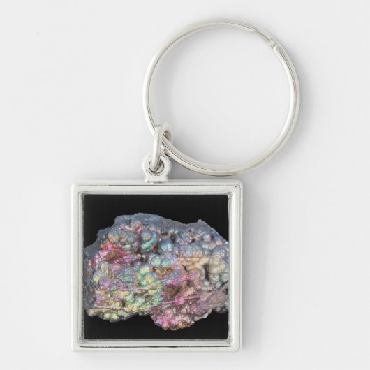 Goethite toont irdescentie sleutelhanger (Voorkant)