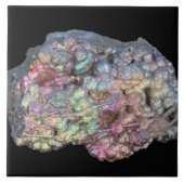 Goethite toont irdescentie tegeltje (Voorkant)