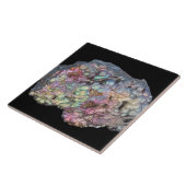 Goethite toont irdescentie tegeltje (Zijkant)