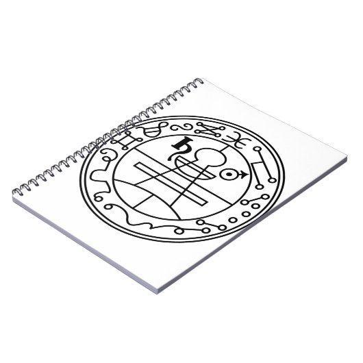 Goetia_seal_of_solomon Notitieboek (Linkerzijde)