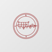 Goetisch signaal van Bune (Bim) Raamsticker (Vel)