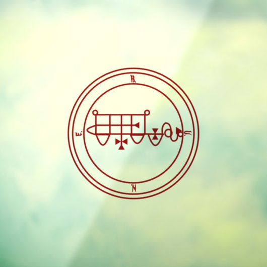 Goetisch signaal van Bune (Bim) Raamsticker (Vel 3)