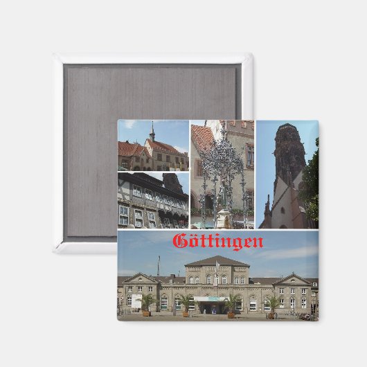 Goettingen, Göttingen Magneet (Voorkant / Achterkant)