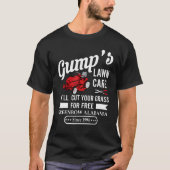 Gof Lawn Care snijdt uw gras gratis af T-shirt (Voorkant)